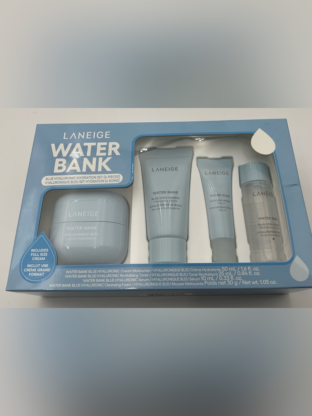 Laniege Water Bank 4 piece Set